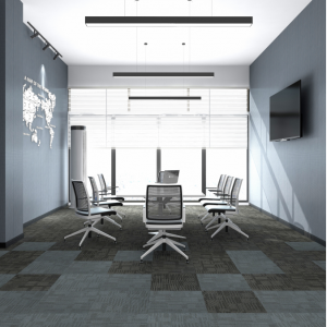 Cheapest 50CM*50CM PP Bitumen Carpet Tiles
