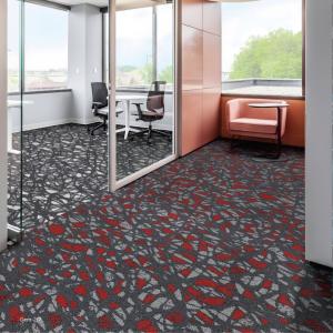 What is the Best B1 Fire-Resistant & Antistatic Modular Carpet? – Burgunie Gem Series with POE Elastic Cushion and 6.8mm Nylon Pile